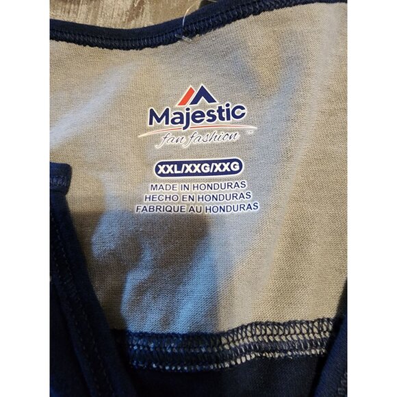 NFL New England Patriots T-Shirt Womens XXL Team Apparel Majestic Football - Picture 7 of 13